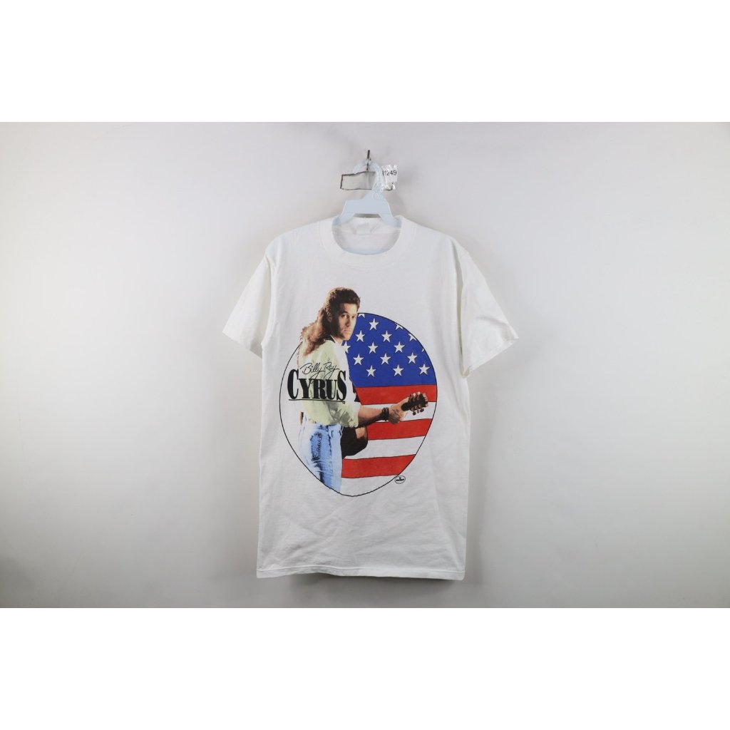 Vintage 90s Womens Medium Achy Breaky Heart Billy Ray Cyrus Band TShirt Usa